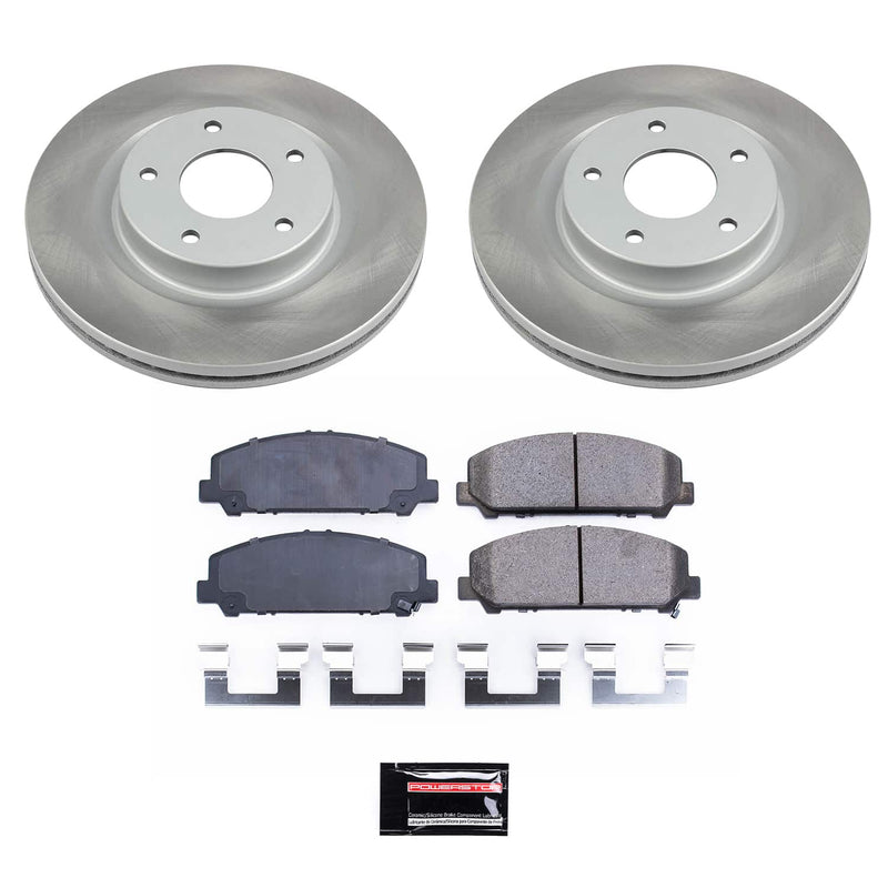 Power Stop SC2961 - Front Z17 Evolution Pad And Semi-Coated Rotor Kit vehicle fitment brake part