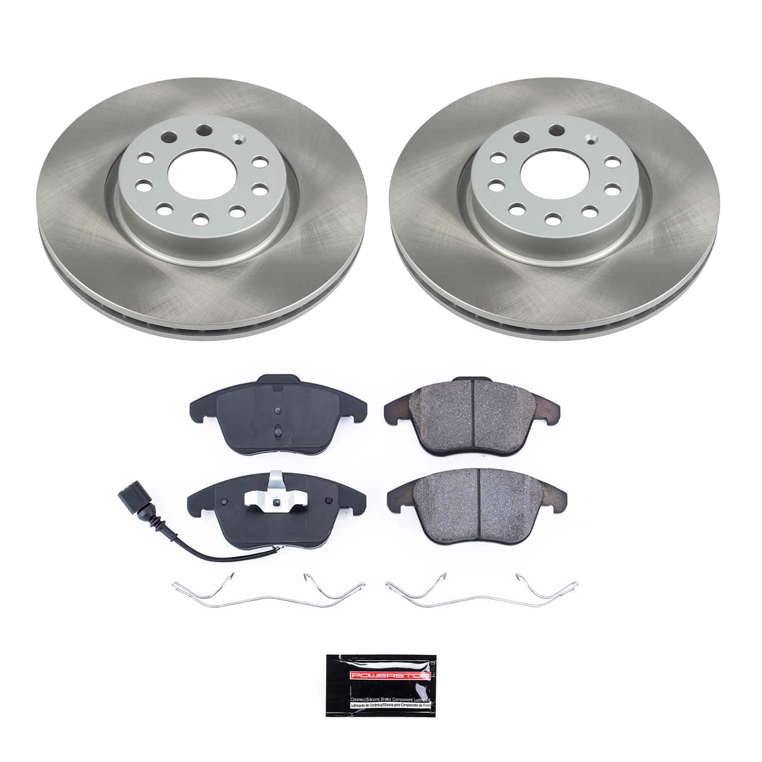 Power Stop SC2963 - Front Z17 Evolution Pad And Semi-Coated Rotor Kit vehicle fitment brake part