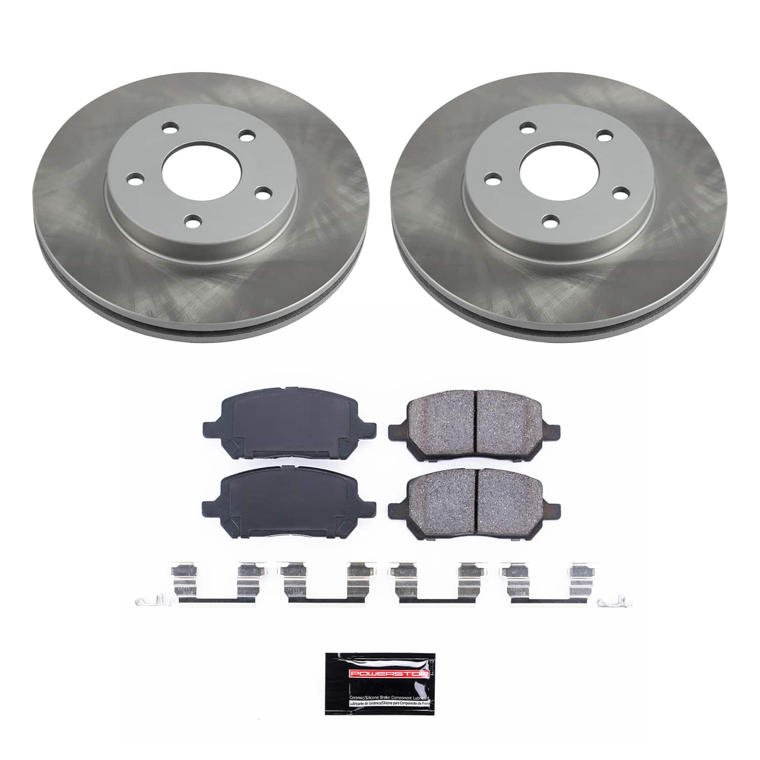 Power Stop SC2983 - Front Z17 Evolution Pad And Semi-Coated Rotor Kit vehicle fitment brake part