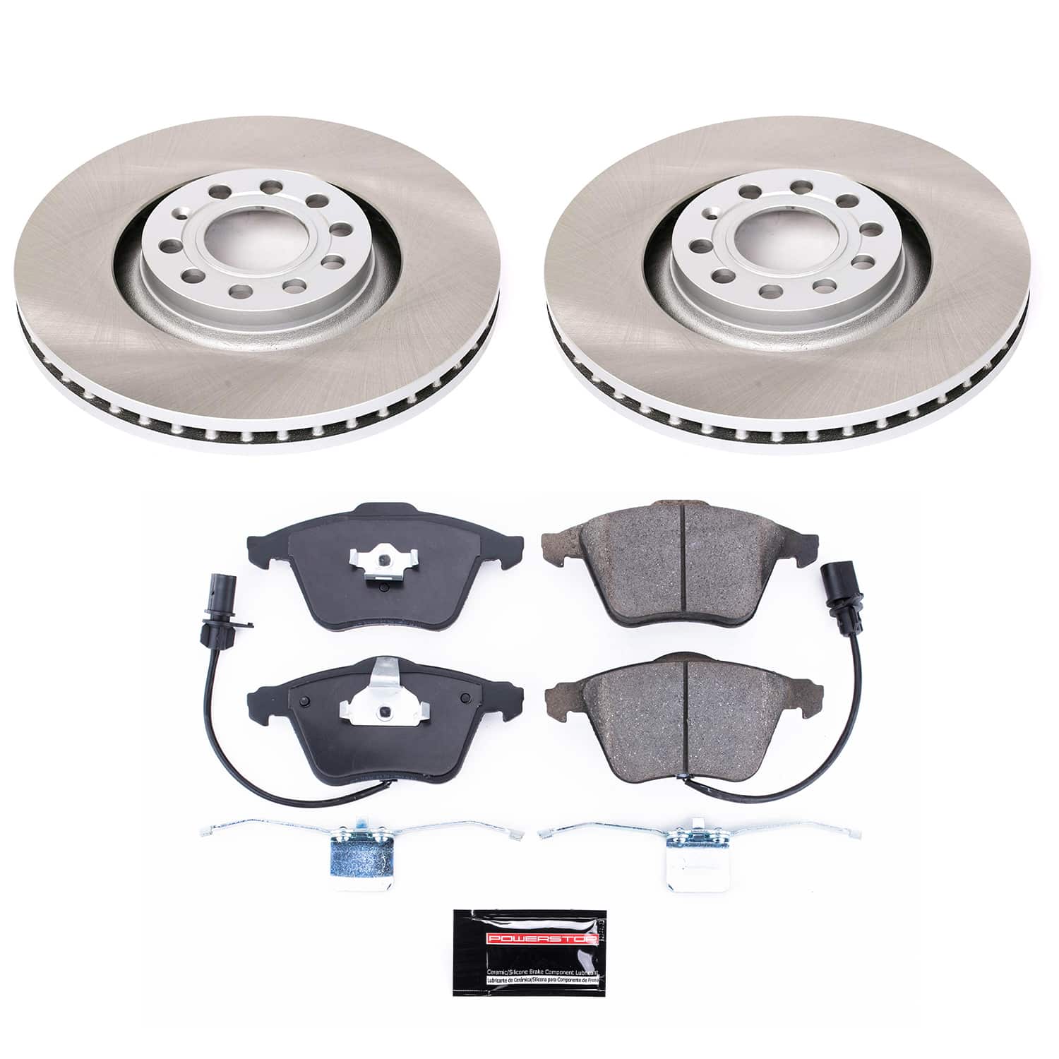 Power Stop SC2990 - Front Z17 Evolution Pad And Semi-Coated Rotor Kit vehicle fitment brake part
