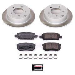 Power Stop SC3033 - Rear Z17 Evolution Pad And Semi-Coated Rotor Kit vehicle fitment brake part