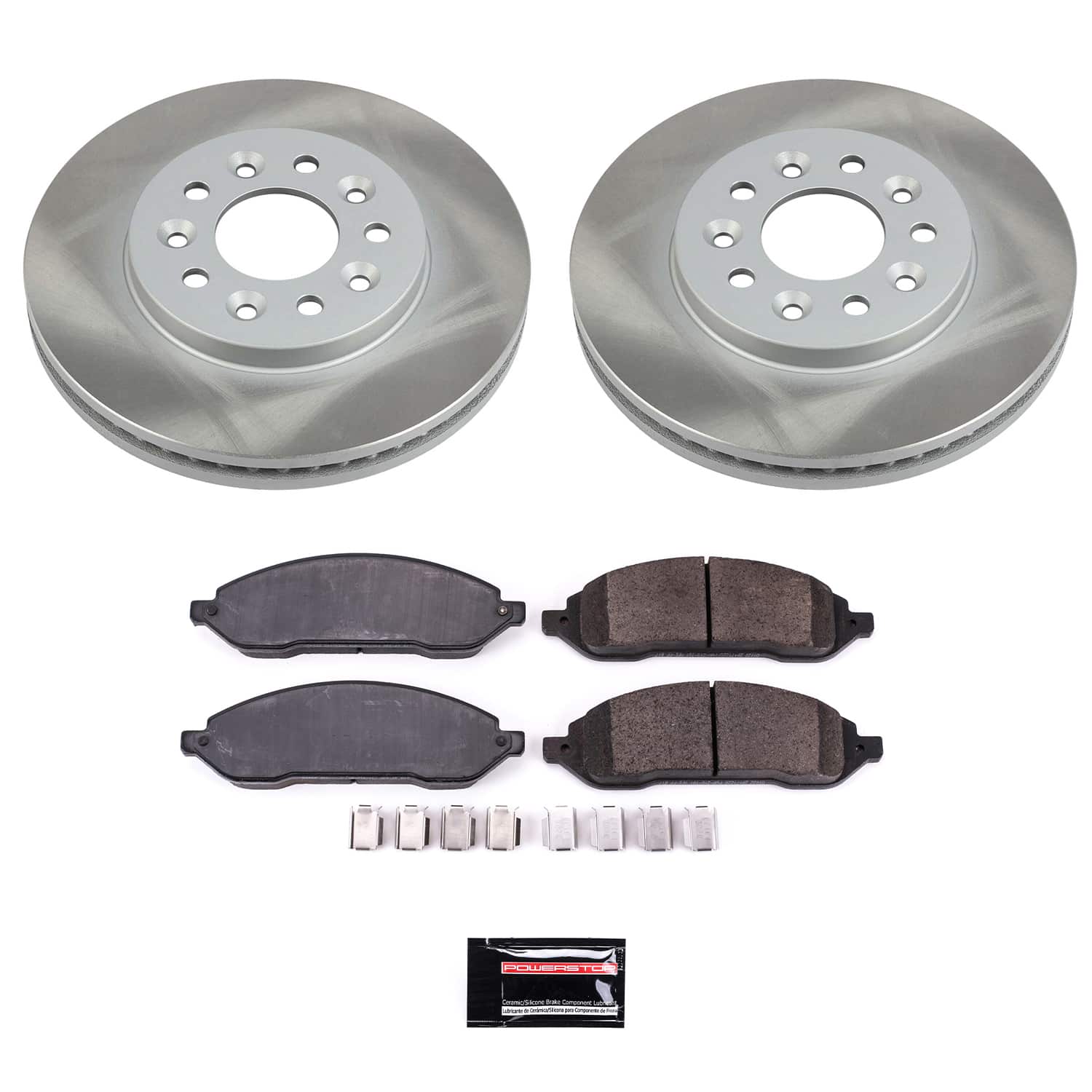 Power Stop SC3051 - Front Z17 Evolution Pad And Semi-Coated Rotor Kit vehicle fitment brake part