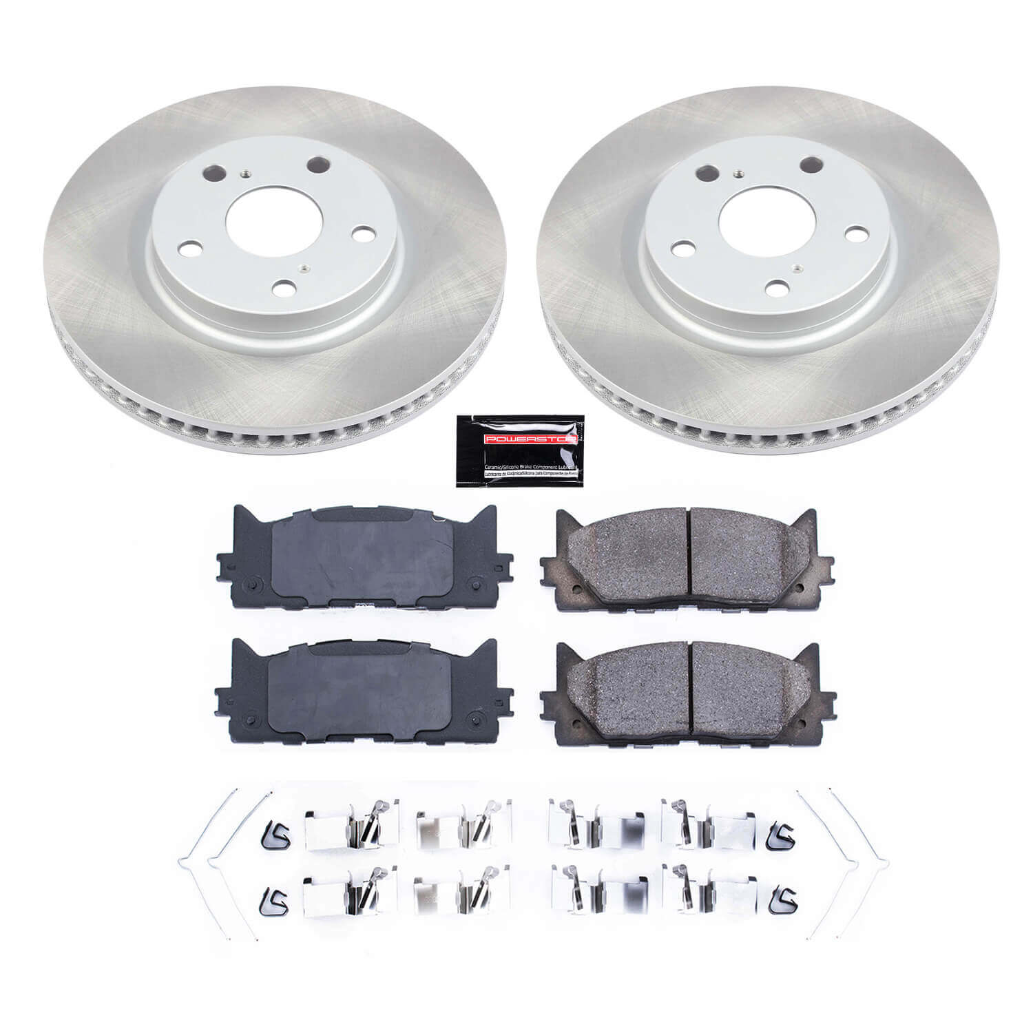 Power Stop SC3053 - Front Z17 Evolution Pad And Semi-Coated Rotor Kit vehicle fitment brake part