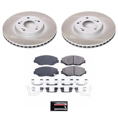 Power Stop SC3055 - Front Z17 Evolution Pad And Semi-Coated Rotor Kit vehicle fitment brake part