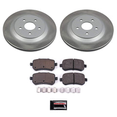 Power Stop SC3061 - Rear Z17 Evolution Pad And Semi-Coated Rotor Kit vehicle fitment brake part