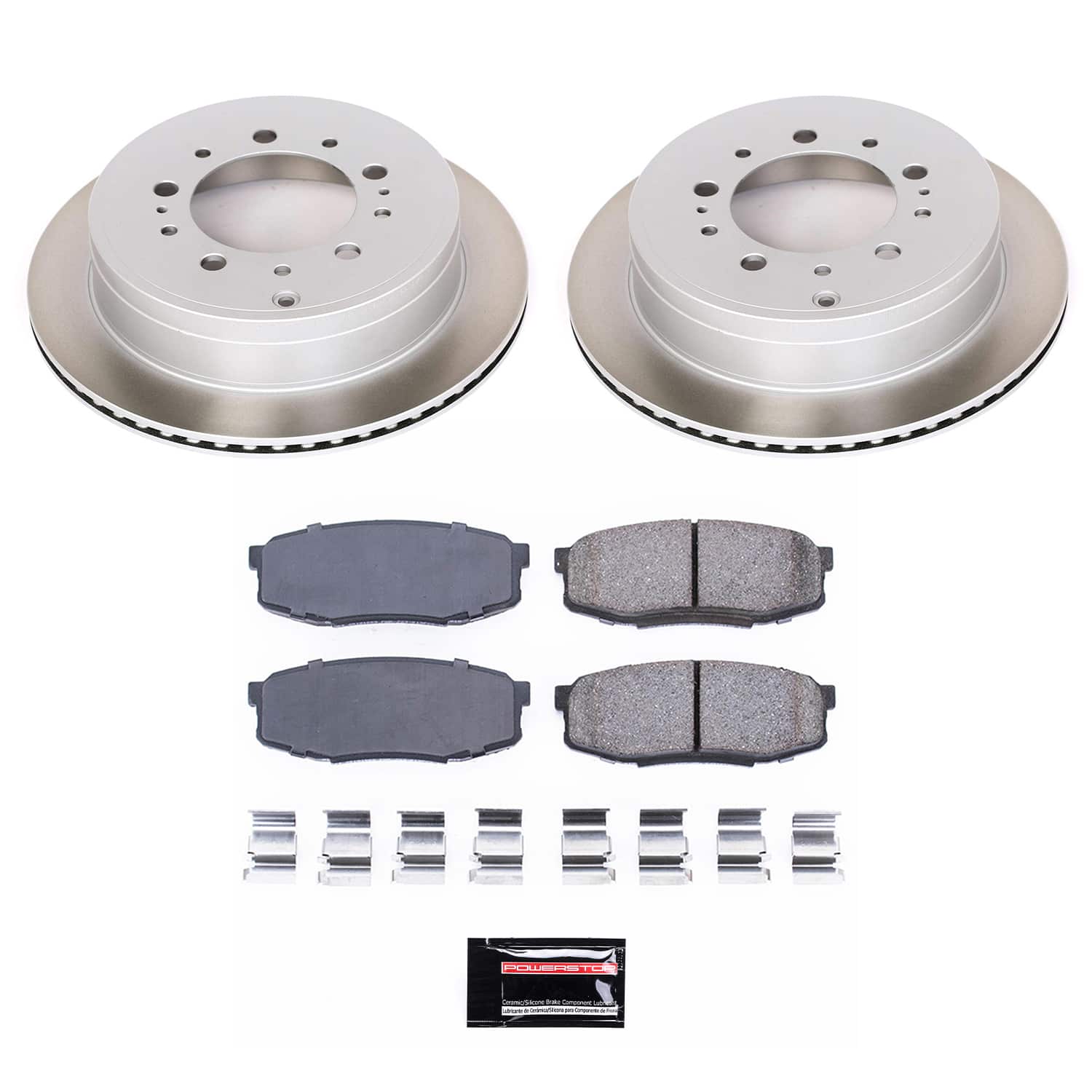 Power Stop SC3073 - Rear Z17 Evolution Pad And Semi-Coated Rotor Kit vehicle fitment brake part