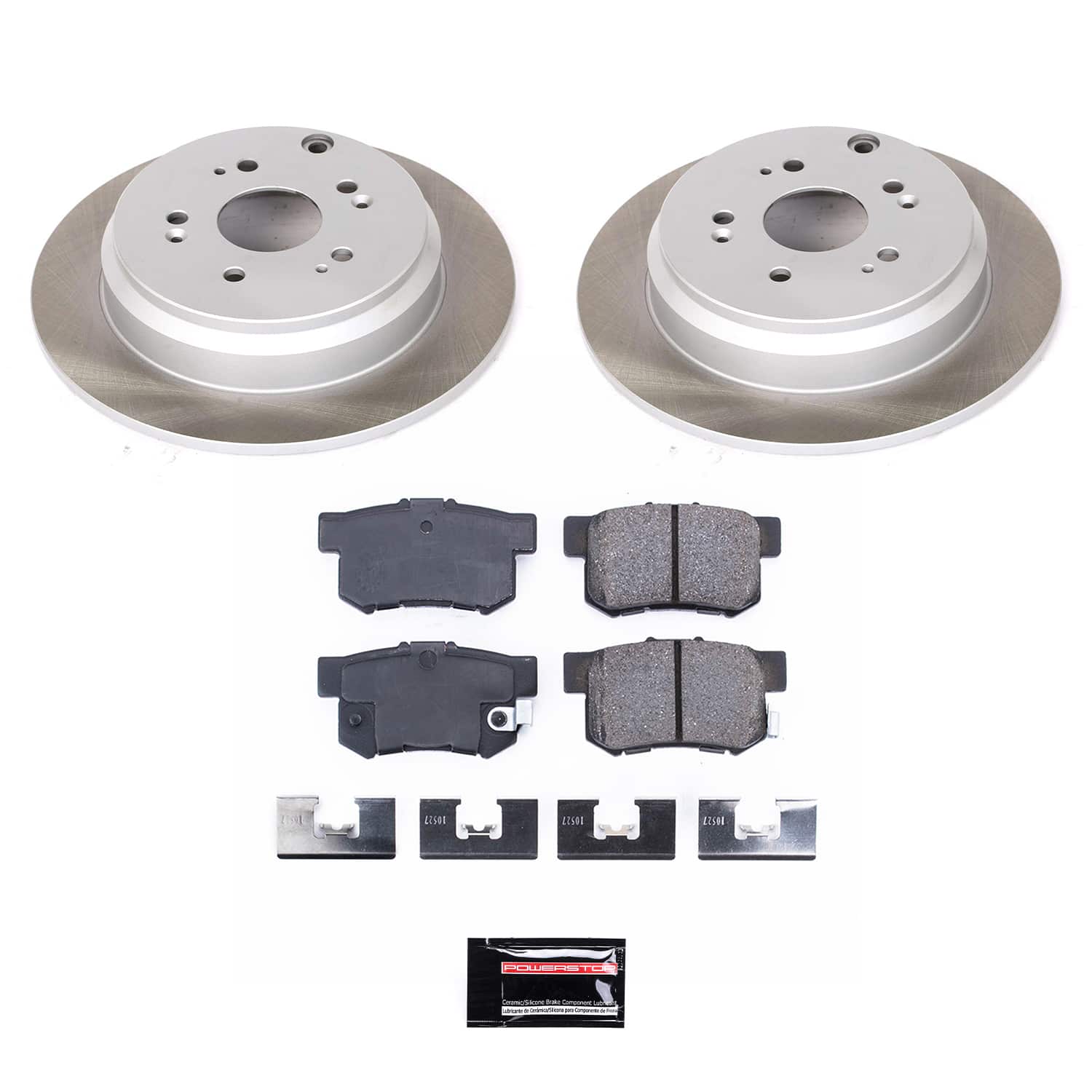 Power Stop SC3098 - Rear Z17 Evolution Pad And Semi-Coated Rotor Kit vehicle fitment brake part