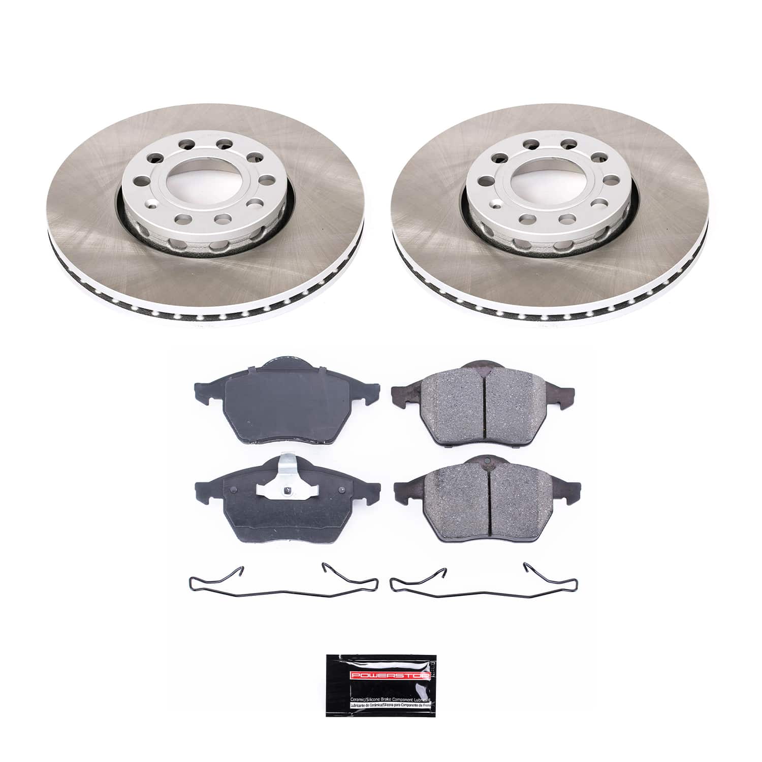 Power Stop SC3103 - Front Z17 Evolution Pad And Semi-Coated Rotor Kit vehicle fitment brake part