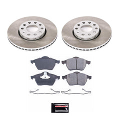 Power Stop SC3103 - Front Z17 Evolution Pad And Semi-Coated Rotor Kit vehicle fitment brake part