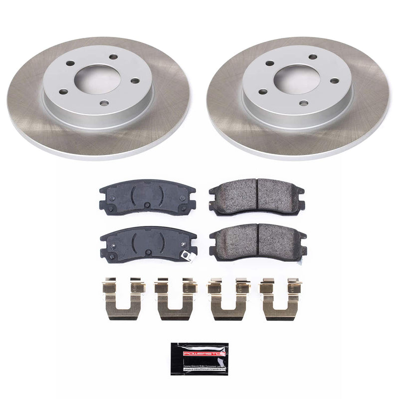 Power Stop SC3115 - Rear Z17 Evolution Pad And Semi-Coated Rotor Kit vehicle fitment brake part