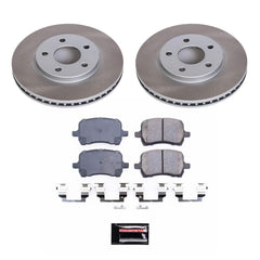 Power Stop SC3116 - Front Z17 Evolution Pad And Semi-Coated Rotor Kit vehicle fitment brake part