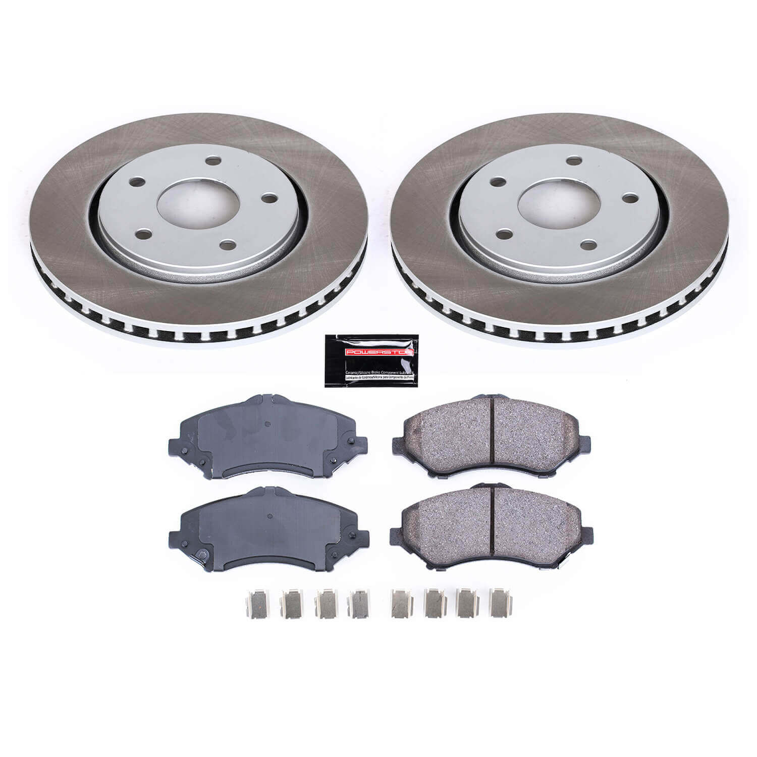 Power Stop SC3118 - Front Z17 Evolution Pad And Semi-Coated Rotor Kit vehicle fitment brake part
