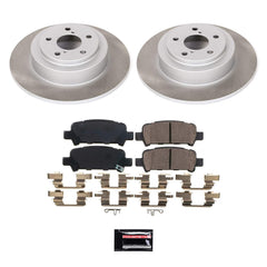 Power Stop SC3124 - Rear Z17 Evolution Pad And Semi-Coated Rotor Kit vehicle fitment brake part