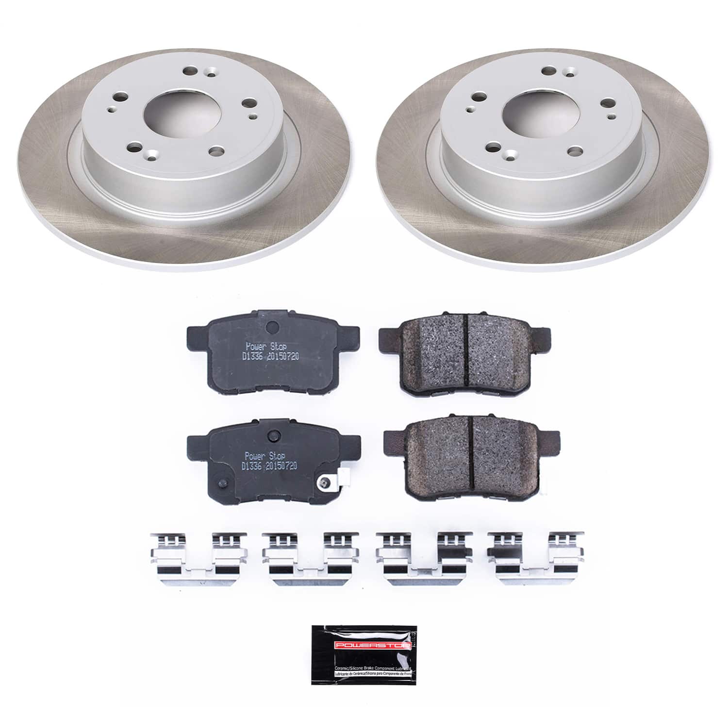 Power Stop SC3127 - Rear Z17 Evolution Pad And Semi-Coated Rotor Kit vehicle fitment brake part