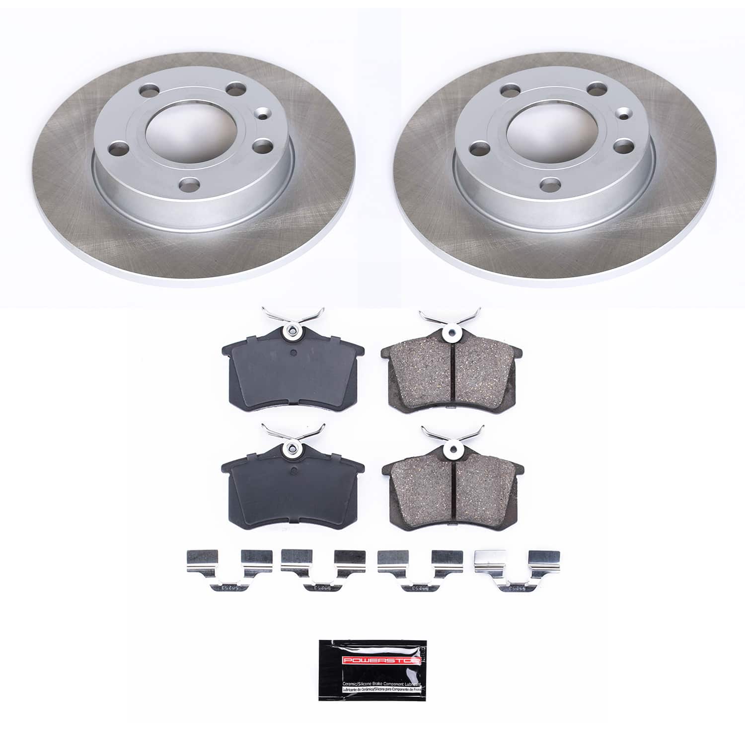 Power Stop SC3129 - Rear Z17 Evolution Pad And Semi-Coated Rotor Kit vehicle fitment brake part