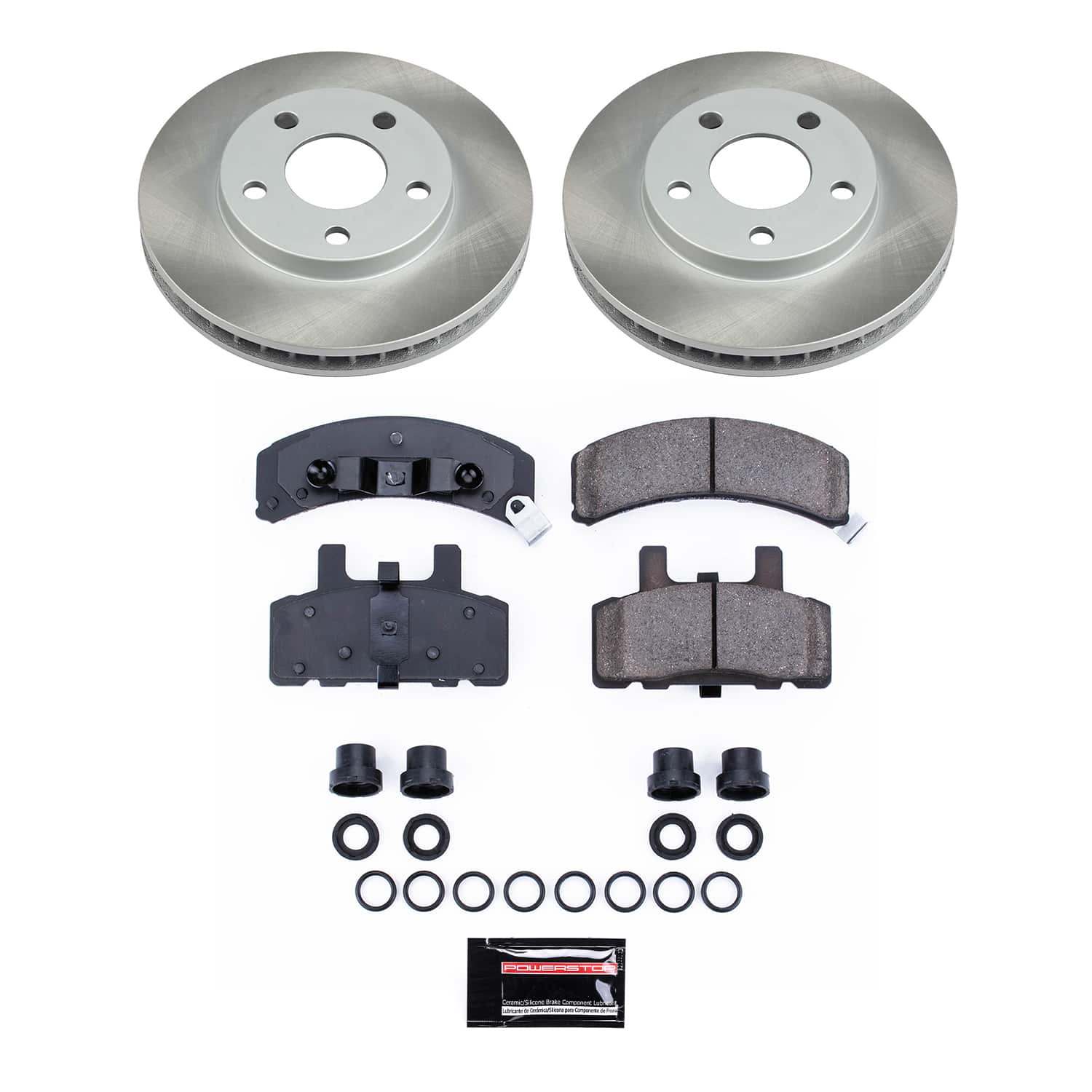 Power Stop SC3132 - Front Z17 Evolution Pad And Semi-Coated Rotor Kit vehicle fitment brake part