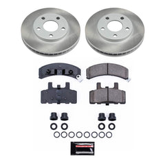 Power Stop SC3132 - Front Z17 Evolution Pad And Semi-Coated Rotor Kit vehicle fitment brake part