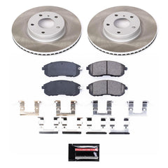 Power Stop SC3140 - Front Z17 Evolution Pad And Semi-Coated Rotor Kit vehicle fitment brake part