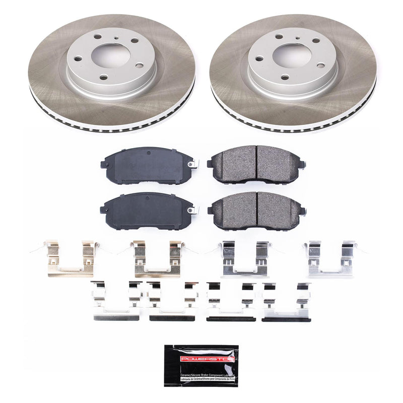 Power Stop SC3140 - Front Z17 Evolution Pad And Semi-Coated Rotor Kit vehicle fitment brake part
