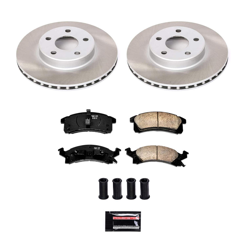 Power Stop SC3156 - Front Z17 Evolution Pad And Semi-Coated Rotor Kit vehicle fitment brake part