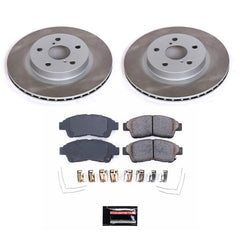 Power Stop SC3163 - Front Z17 Evolution Pad And Semi-Coated Rotor Kit vehicle fitment brake part