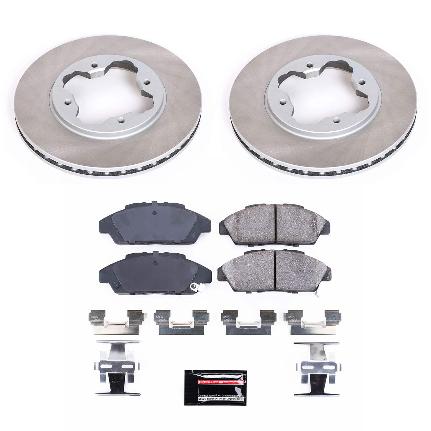 Power Stop SC3164 - Front Z17 Evolution Pad And Semi-Coated Rotor Kit vehicle fitment brake part