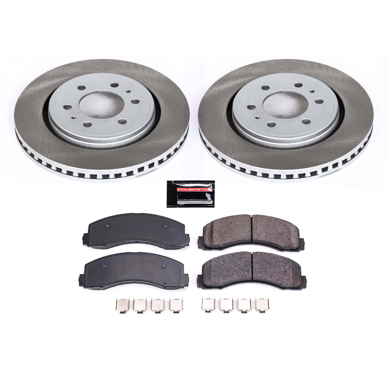 Power Stop SC3167 - Front Z17 Evolution Pad And Semi-Coated Rotor Kit vehicle fitment brake part