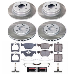 Power Stop SC4420 - Front And Rear Z17 Evolution Pad And Semi-Coated Rotor Kit vehicle fitment brake part