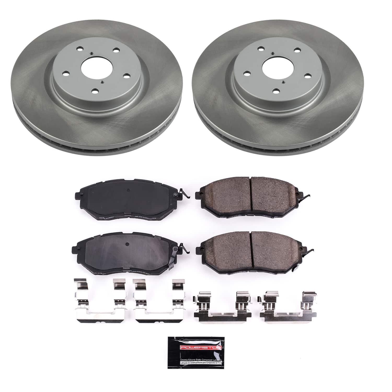 Power Stop SC4603 - Front Z17 Evolution Pad And Semi-Coated Rotor Kit vehicle fitment brake part