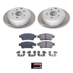 Power Stop SC4604 - Rear Z17 Evolution Pad And Semi-Coated Rotor Kit vehicle fitment brake part