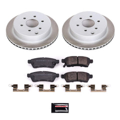 Power Stop SC4621 - Rear Z17 Evolution Pad And Semi-Coated Rotor Kit vehicle fitment brake part