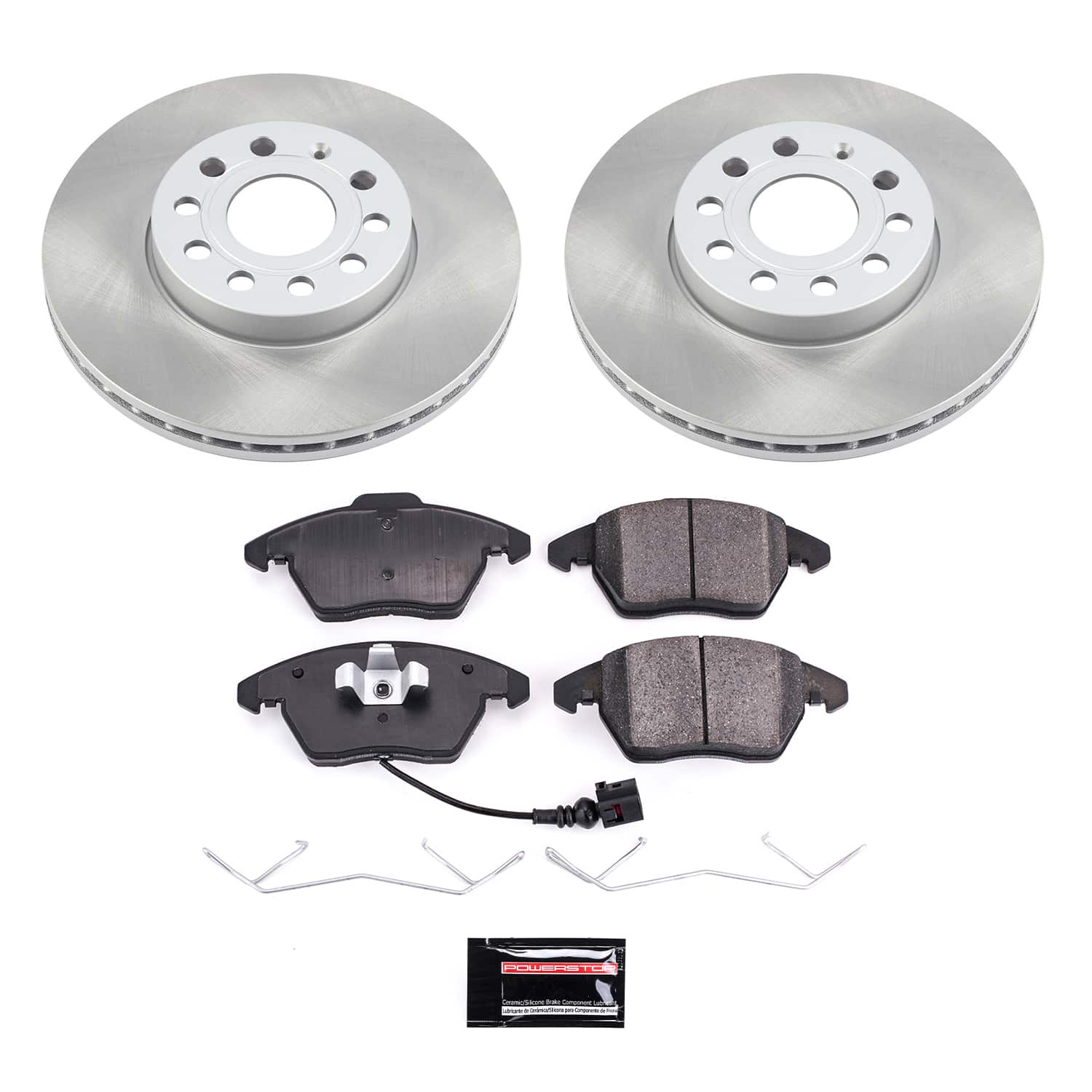 Power Stop SC4623 - Front Z17 Evolution Pad And Semi-Coated Rotor Kit vehicle fitment brake part