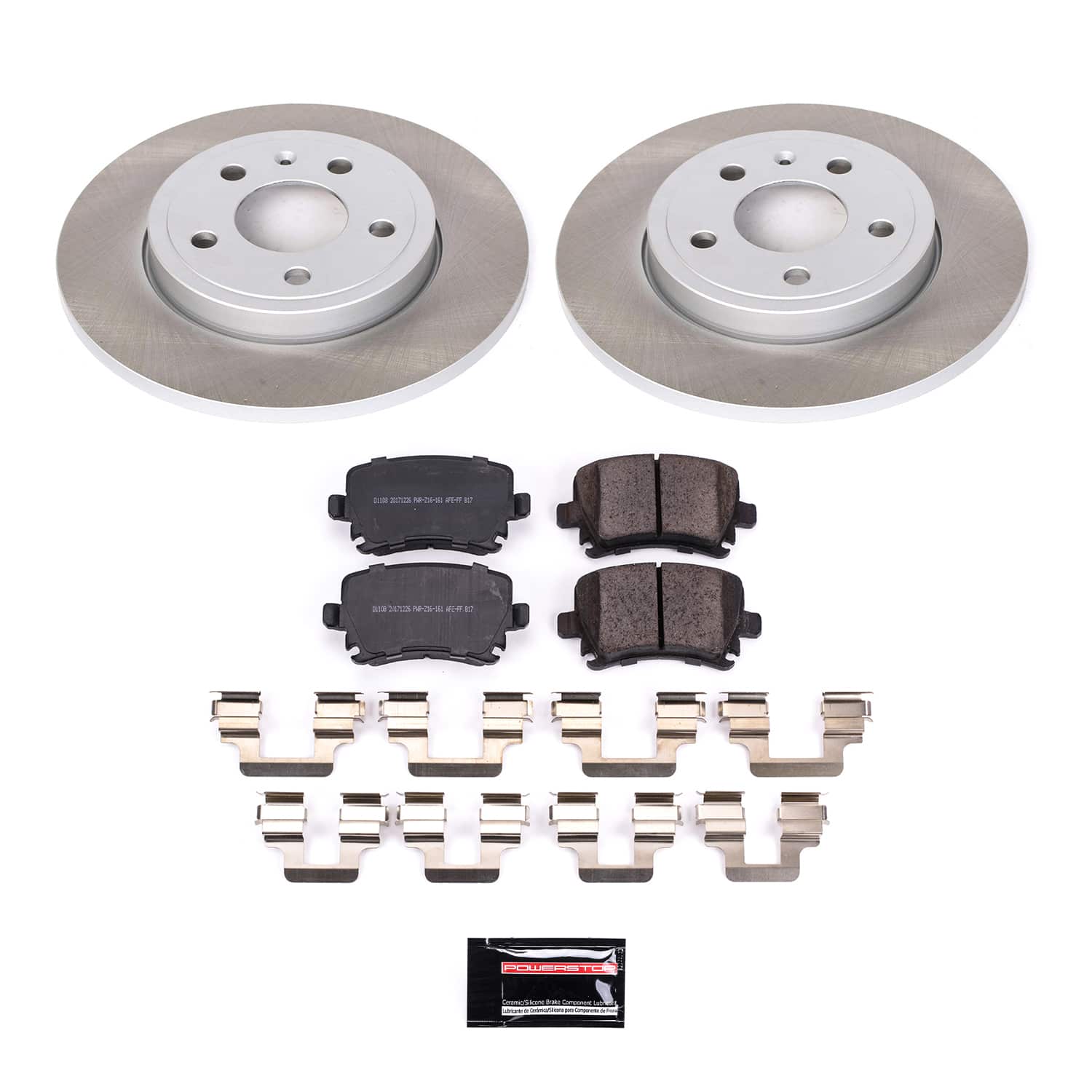 Power Stop SC4624 - Rear Z17 Evolution Pad And Semi-Coated Rotor Kit vehicle fitment brake part