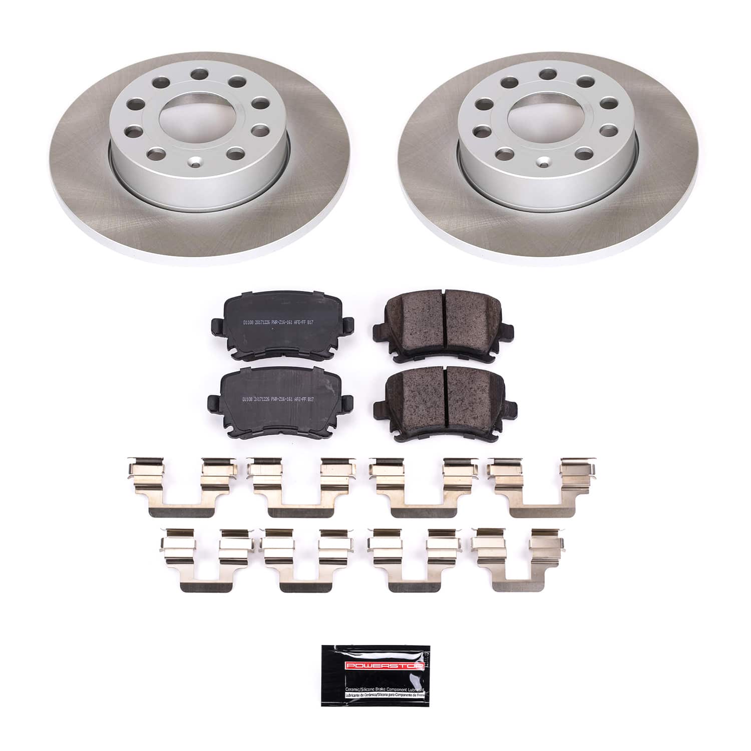 Power Stop SC4627 - Rear Z17 Evolution Pad And Semi-Coated Rotor Kit vehicle fitment brake part