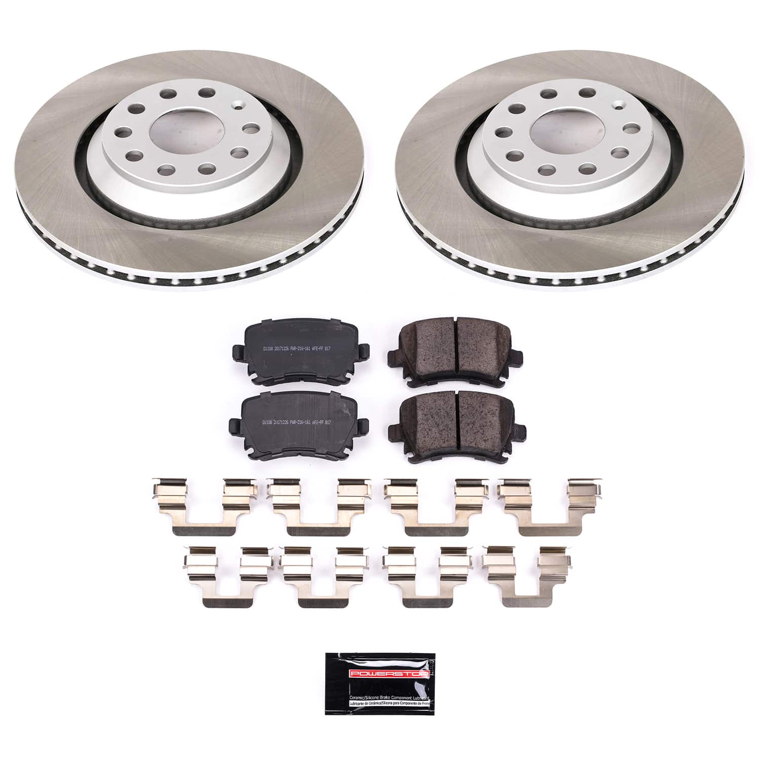 Power Stop SC4628 - Rear Z17 Evolution Pad And Semi-Coated Rotor Kit vehicle fitment brake part