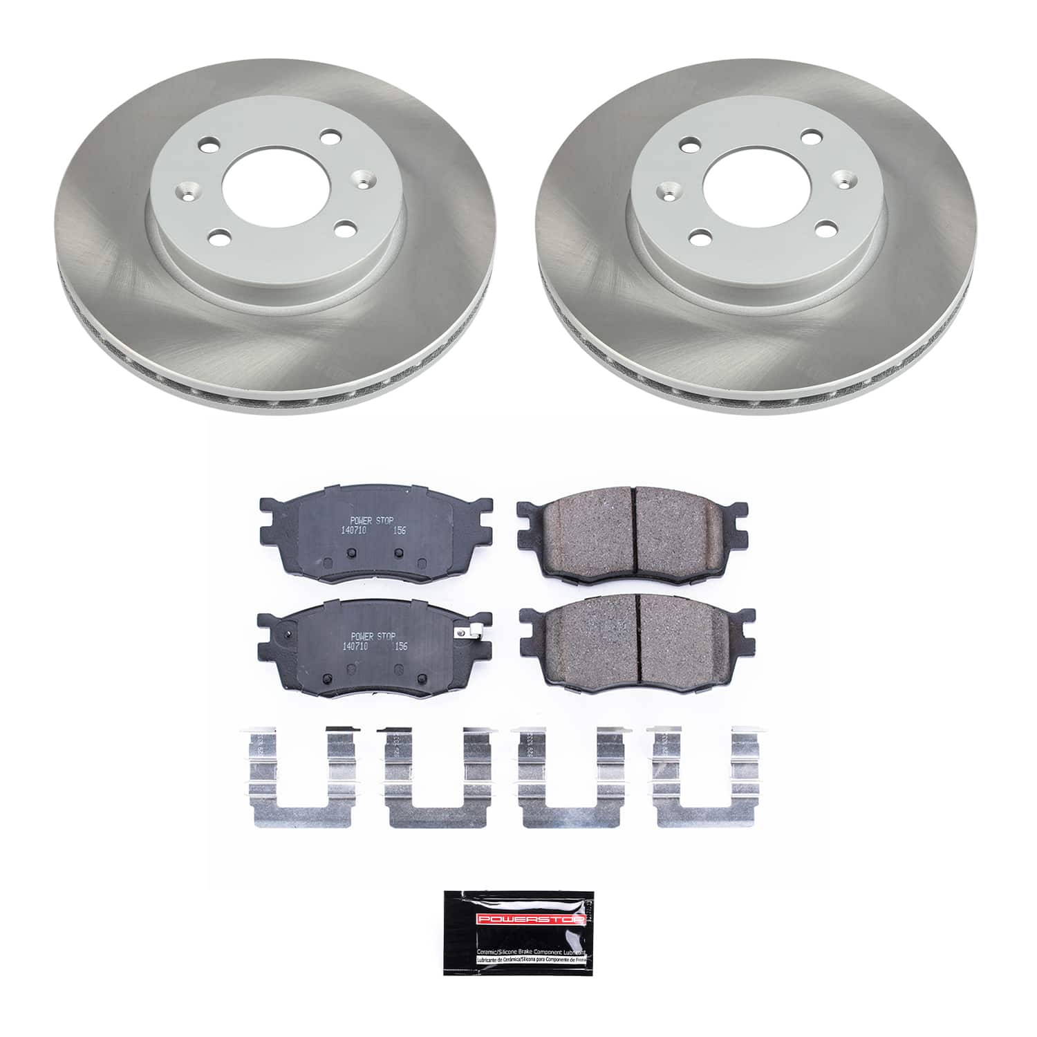 Power Stop SC4652 - Front Z17 Evolution Pad And Semi-Coated Rotor Kit vehicle fitment brake part
