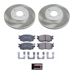 Power Stop SC4652 - Front Z17 Evolution Pad And Semi-Coated Rotor Kit vehicle fitment brake part