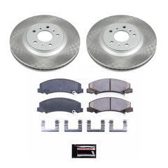 Power Stop SC4654 - Front Z17 Evolution Pad And Semi-Coated Rotor Kit vehicle fitment brake part