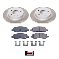 Power Stop SC4658 - Rear Z17 Evolution Pad And Semi-Coated Rotor Kit vehicle fitment brake part