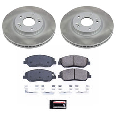 Power Stop SC4665 - Front Z17 Evolution Pad And Semi-Coated Rotor Kit vehicle fitment brake part