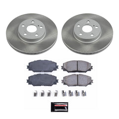 Power Stop SC4669 - Front Z17 Evolution Pad And Semi-Coated Rotor Kit vehicle fitment brake part