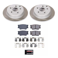 Power Stop SC4671 - Rear Z17 Evolution Pad And Semi-Coated Rotor Kit vehicle fitment brake part