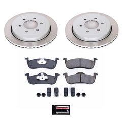 Power Stop SC4682 - Front Z17 Evolution Pad And Semi-Coated Rotor Kit vehicle fitment brake part