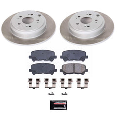 Power Stop SC4685 - Rear Z17 Evolution Pad And Semi-Coated Rotor Kit vehicle fitment brake part