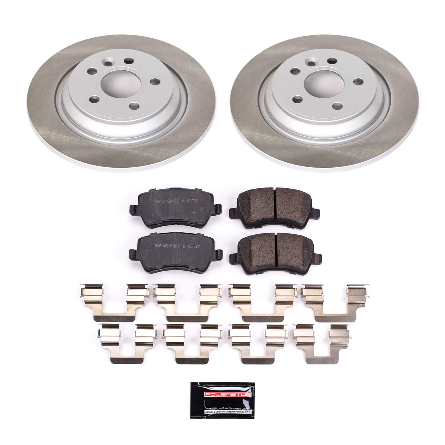 Power Stop SC4704 - Rear Z17 Evolution Pad And Semi-Coated Rotor Kit vehicle fitment brake part