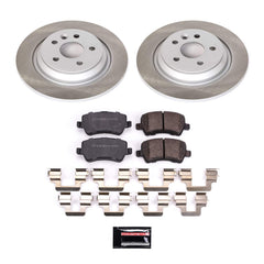Power Stop SC4704 - Rear Z17 Evolution Pad And Semi-Coated Rotor Kit vehicle fitment brake part