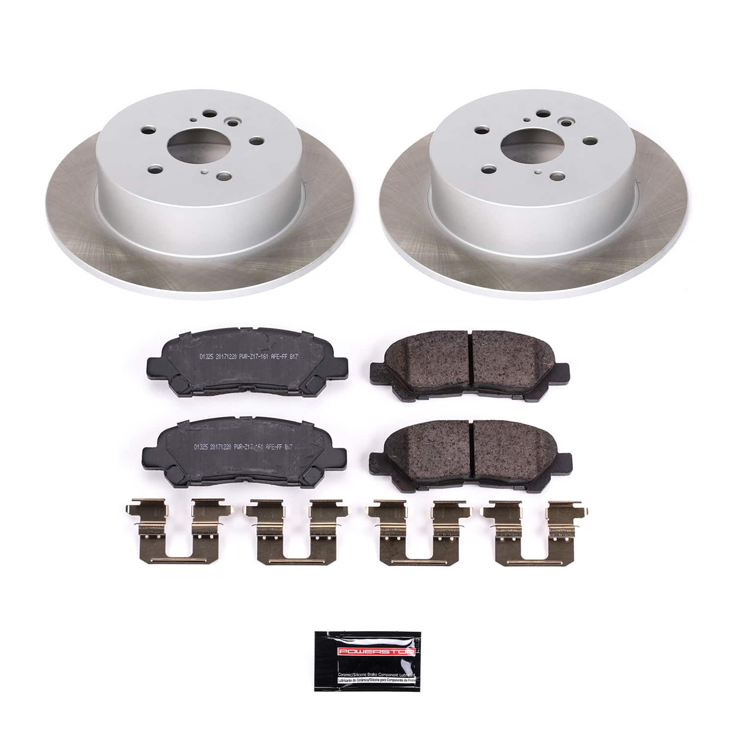 Power Stop SC4714 - Rear Z17 Evolution Pad And Semi-Coated Rotor Kit vehicle fitment brake part
