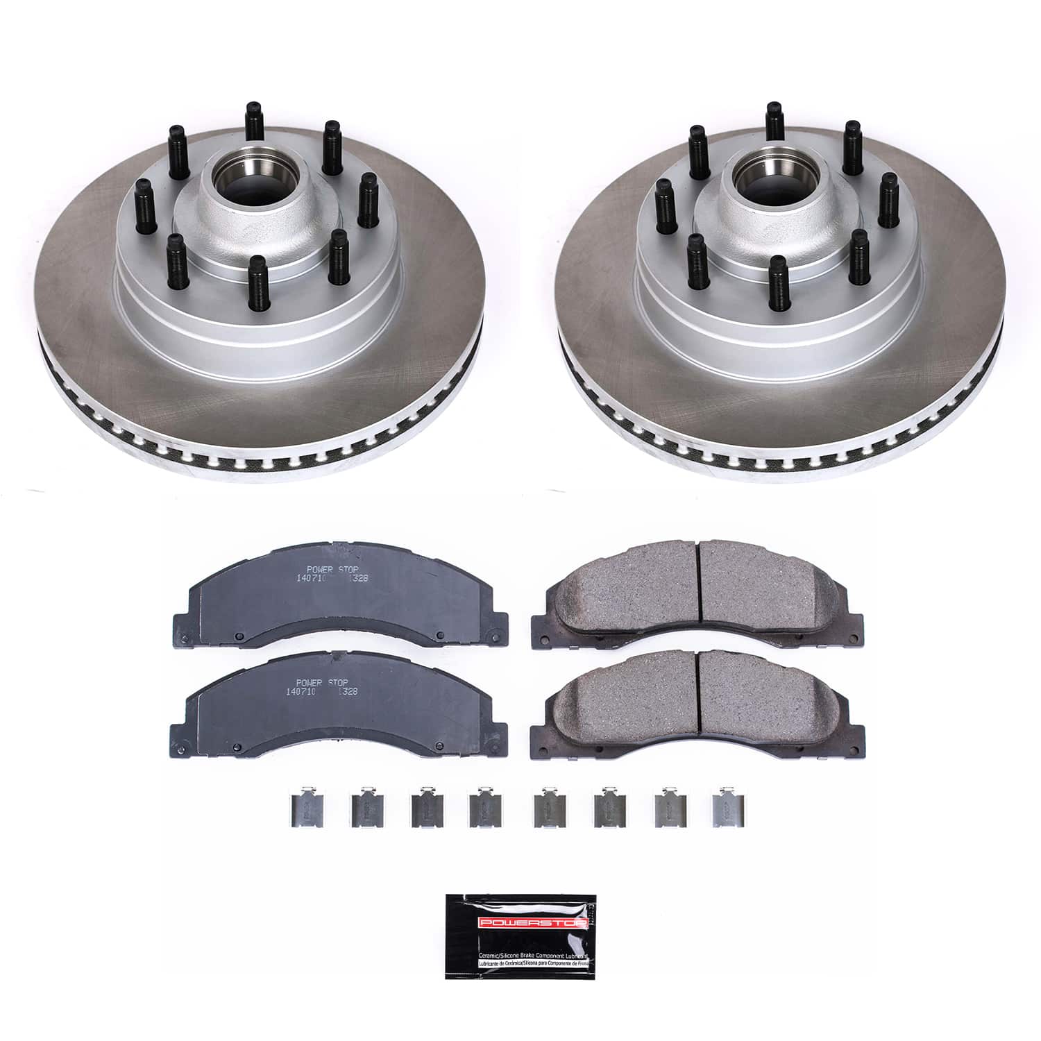 Power Stop SC4716 - Front Z17 Evolution Pad And Semi-Coated Rotor Kit vehicle fitment brake part
