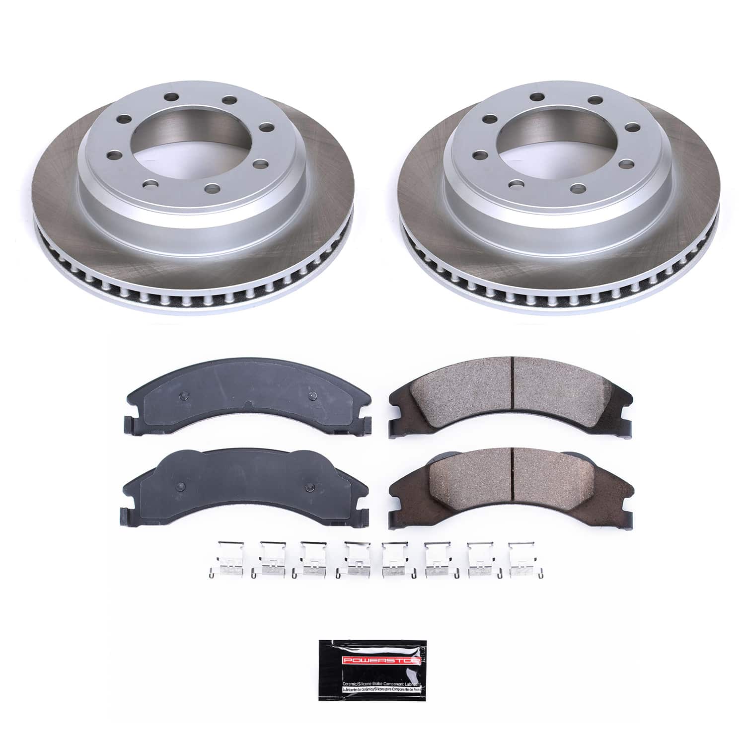 Power Stop SC4718 - Rear Z17 Evolution Pad And Semi-Coated Rotor Kit vehicle fitment brake part