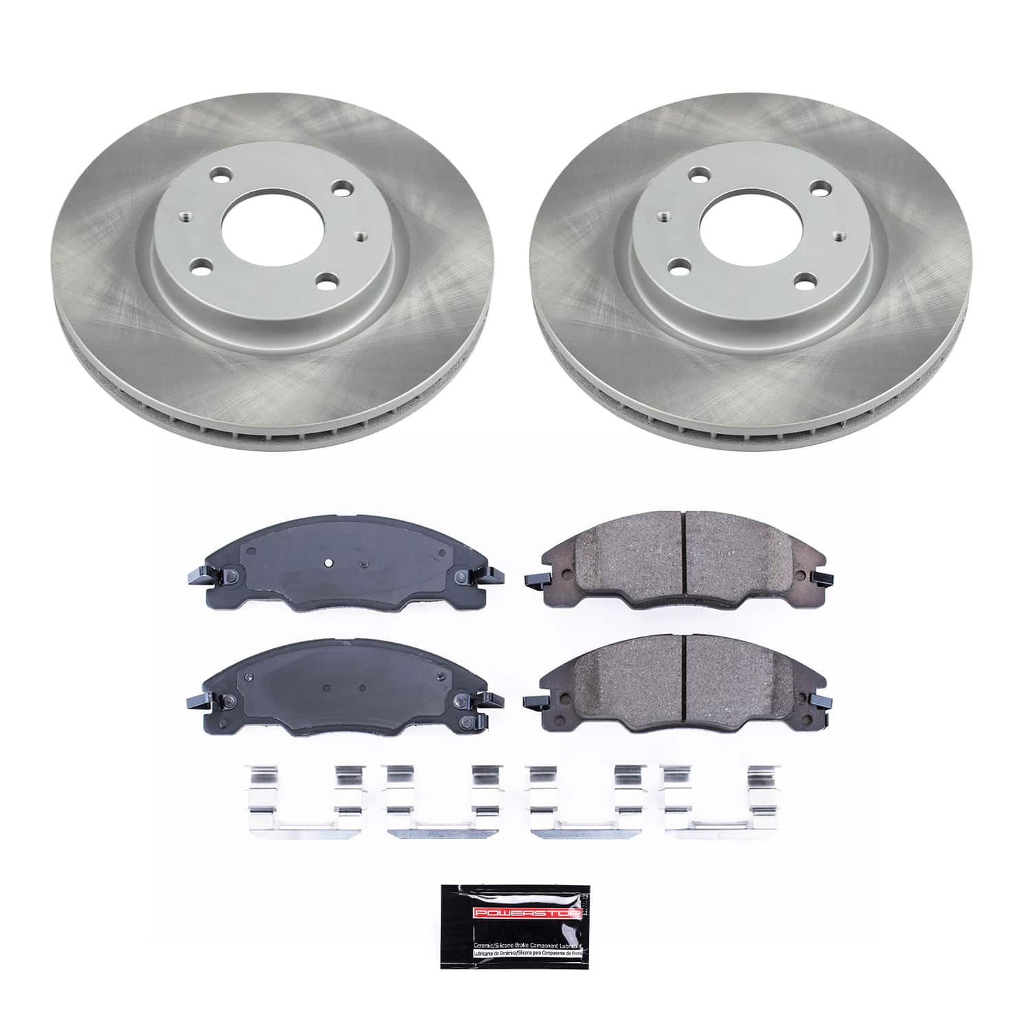 Power Stop SC4726 - Front Z17 Evolution Pad And Semi-Coated Rotor Kit vehicle fitment brake part